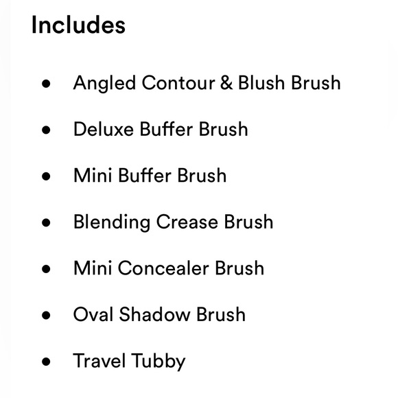 Morphe Rosé Away 6- piece Travel brush set - NWT - Picture 4 of 8